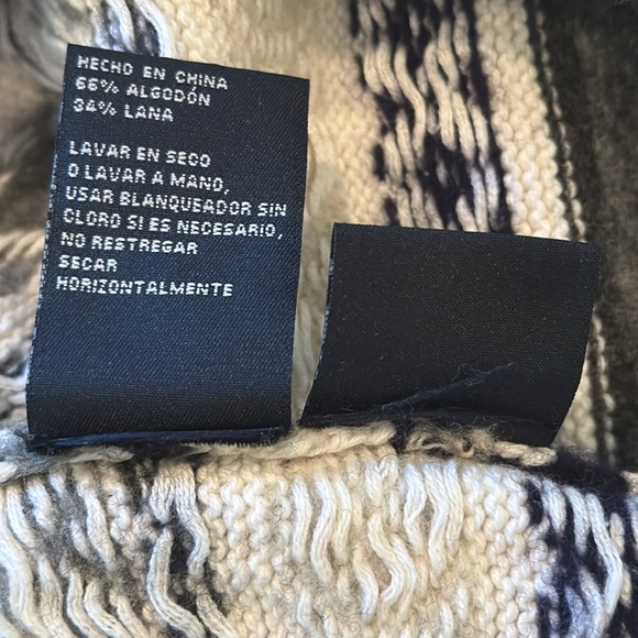 Nautica XL Men’s Fair Isle Winter Sweater Cotton Wool Blend - Picture 7 of 12